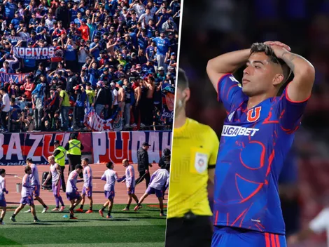 Tras banderazo: Hinchas de la U reaccionan a la salida de Lucas Assadi