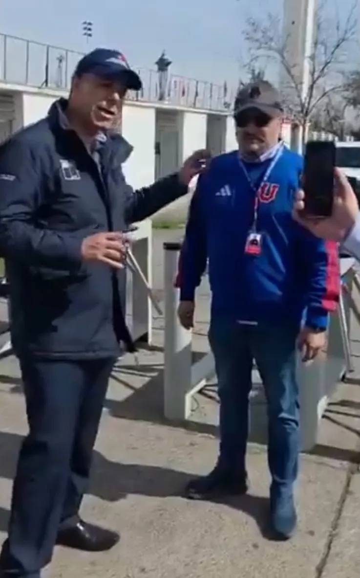 El jefe de seguridad de la U participó en la presentación junto a Germán Codina.