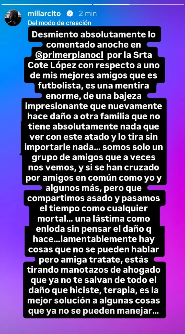 Captura Instagram.