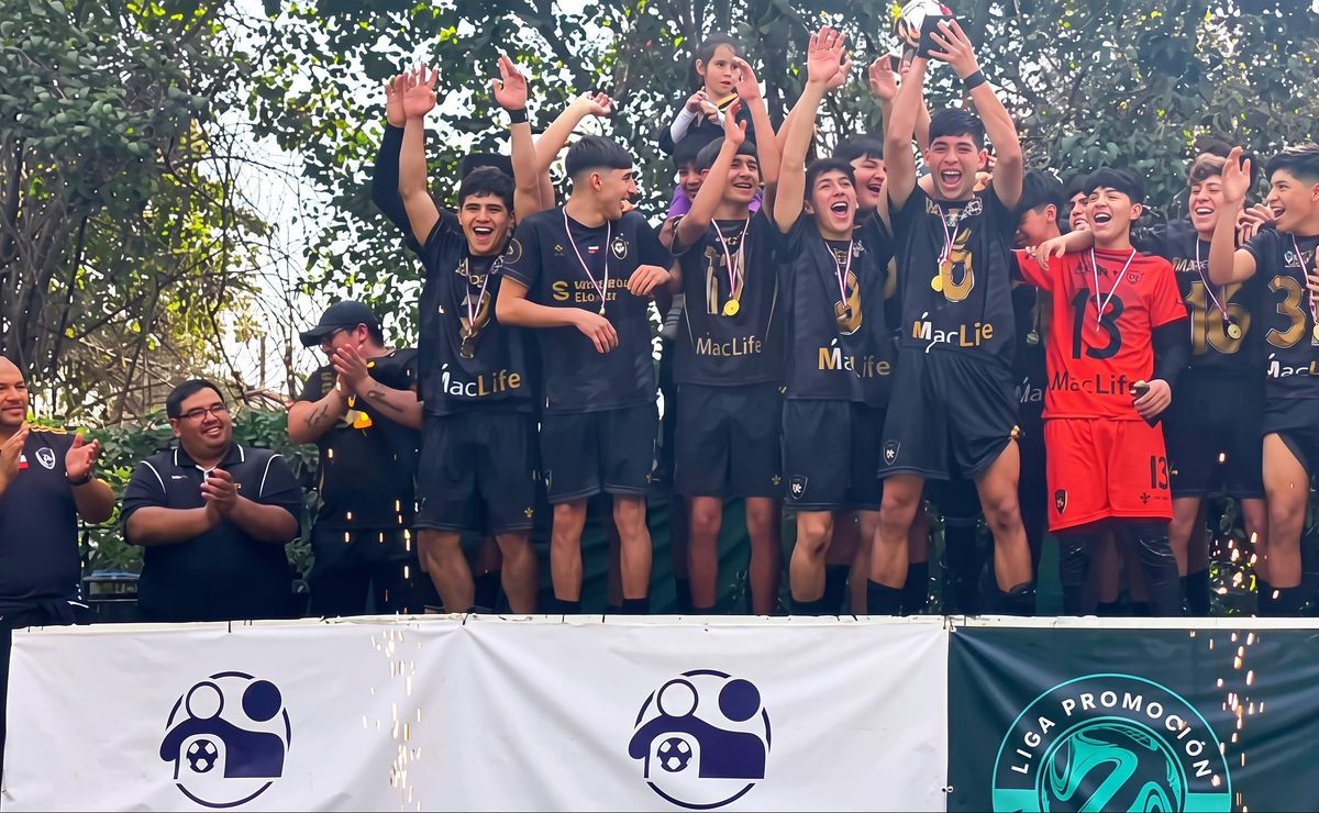Academia Sebastián Roco es campeón de la Copa de Oro del torneo de Apertura de la Liga Promoción