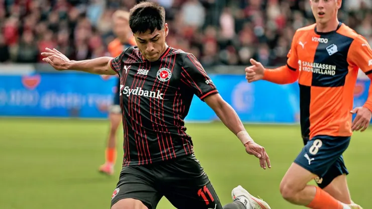 Darío Osorio le dio el triunfo a Midtjylland en Superliga danesa.