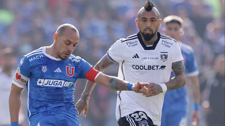 Marcelo Díaz calentó el Superclásico en la previa