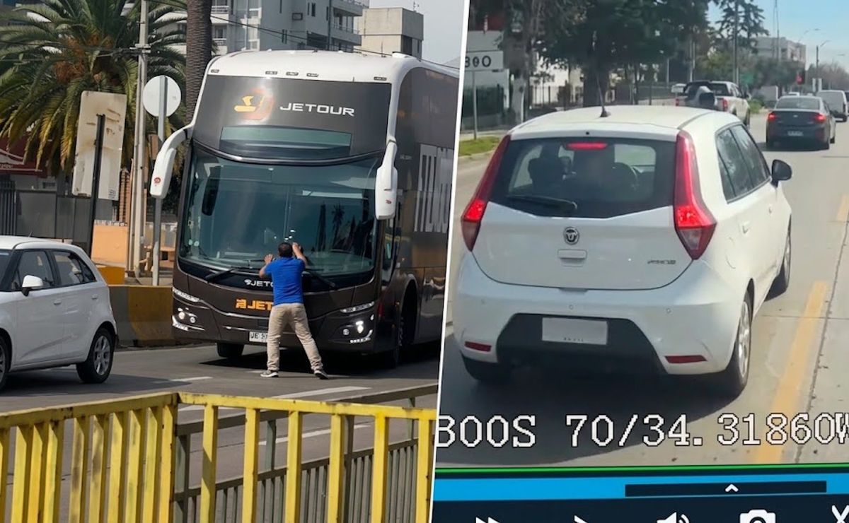 No se vio en TV: Los detalles del choque del bus de Colo Colo en la previa del Superclásico