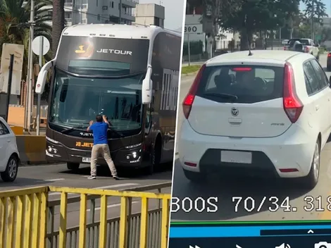 No se vio en TV: Los detalles del choque del bus de Colo Colo