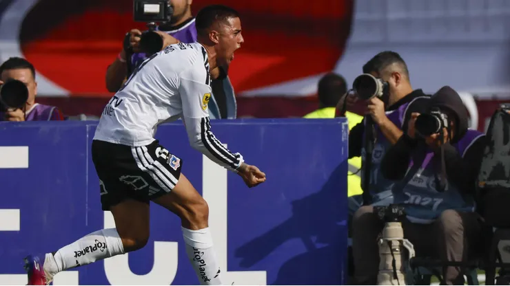 Álvaro Madrid marcó el primer tanto para Colo Colo