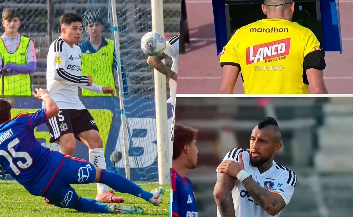 ¿Era penal? El cobro de Juan Lara que provocó la furia de Vidal y el gol Aránguiz en U de Chile