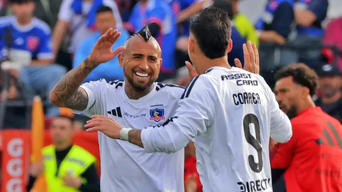 Vidal celebró con todo este Superclásico 200 ante la U.