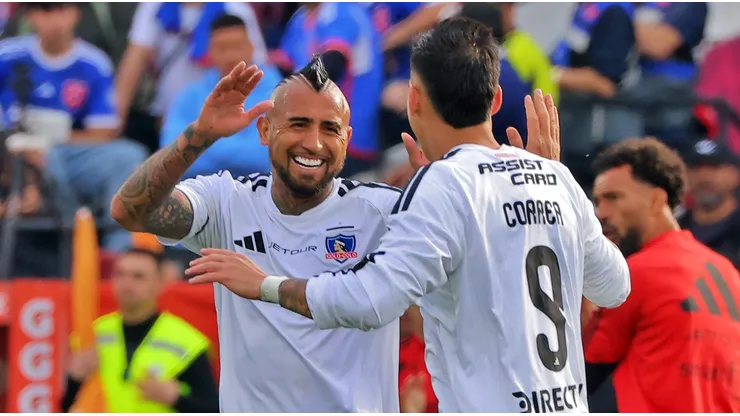 Vidal celebró con todo este Superclásico 200 ante la U.