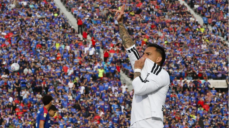 Correa celebró el triunfo de Colo Colo ante U de Chile