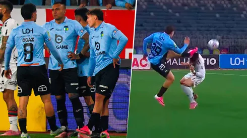 Yáñez recibió la tarjeta roja a los ocho minutos
