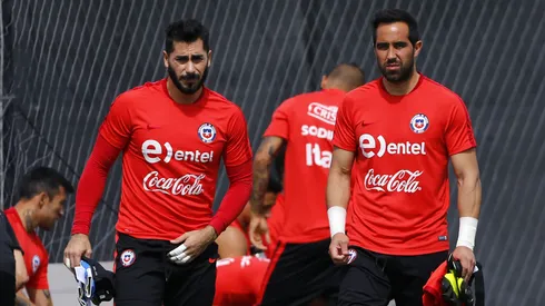Herrera y Bravo compartieron por años en la selección chilena.