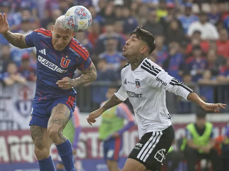 Eduardo Vargas sigue sin marcar por U. de Chile ante Colo Colo