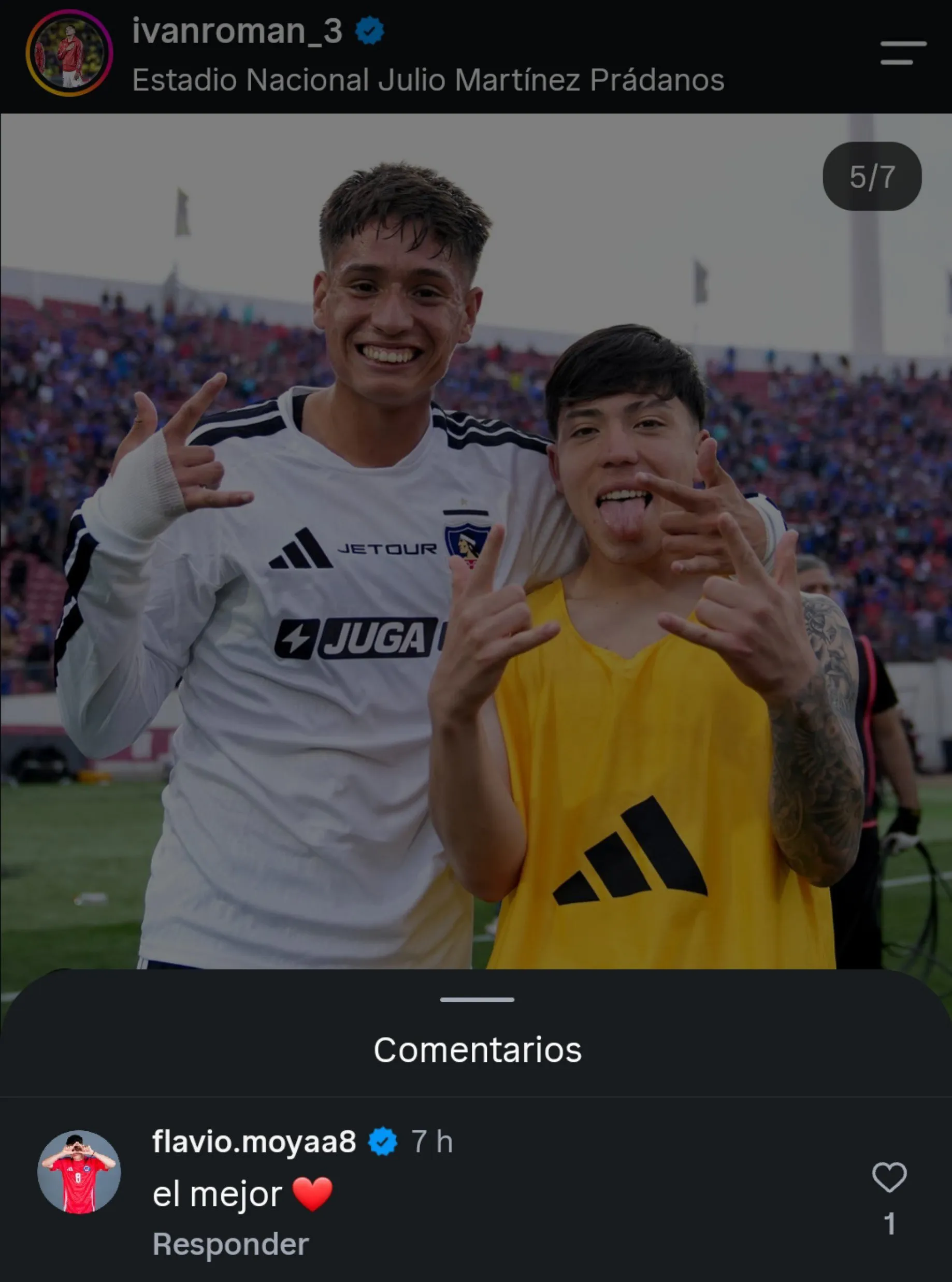 El comentario de Moya que desató la furia entre los hinchas de Universidad de Chile. | Foto: Captura.