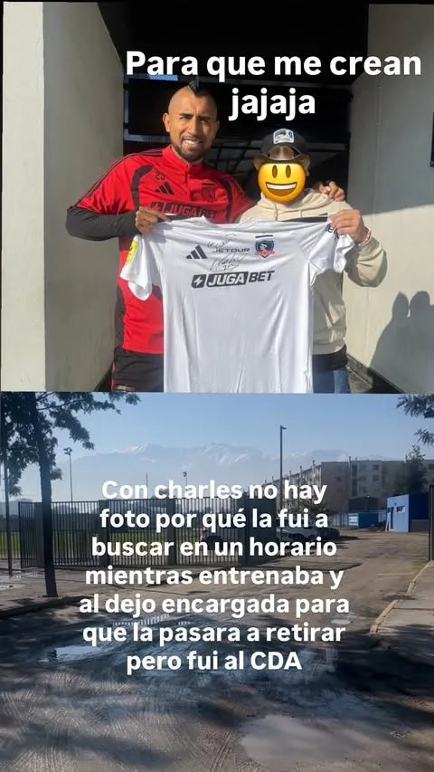 Vidal y Aránguiz ayudaron a hijo del Kalule Meléndez