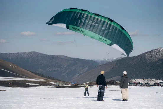 SnowKite Fest aterriza en Corralco