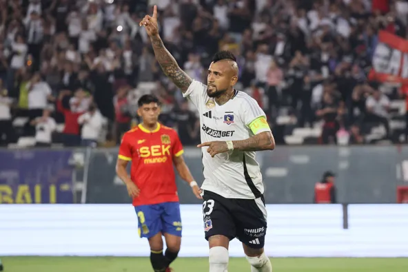 Colo Colo recibe a Unión Española por la última fecha de Copa Chile en el Estadio Nacional.