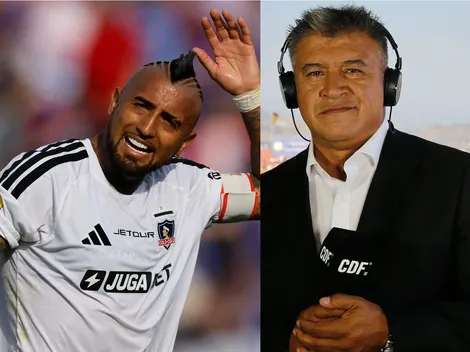 Vidal desmenuza su mano penal con un palazo a Borghi: "Es un..."