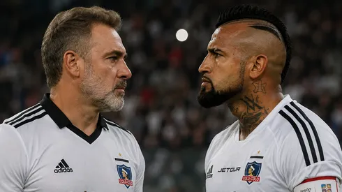 Vidal evidenció su molestia con Barticciotto