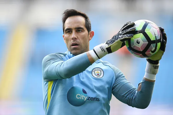 Bravo llegó en 2016 desde Barcelona como uno de los primeros refuerzos de Guardiola – Getty
