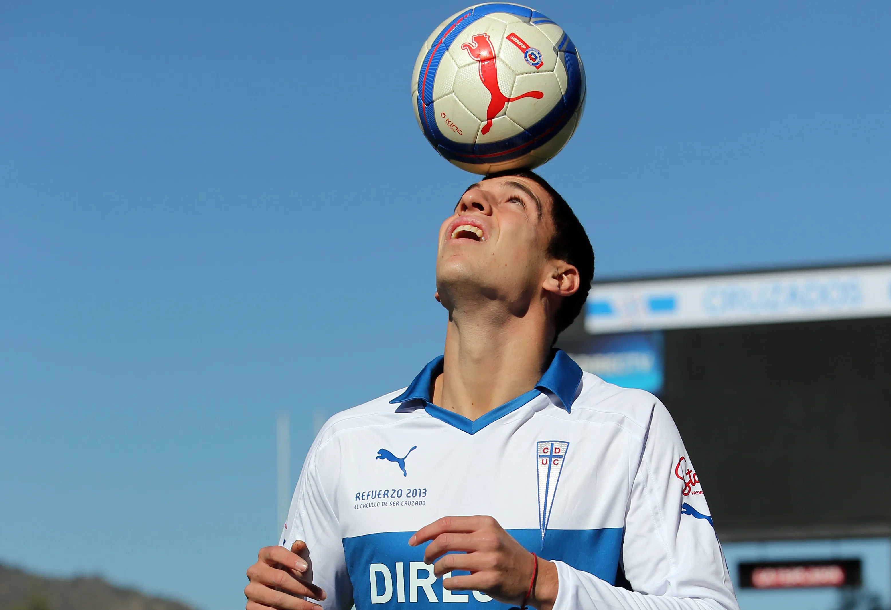 Ramiro Costa arribó a la UC en el segundo semestre de 2013. (Martin Thomas/Photosport).