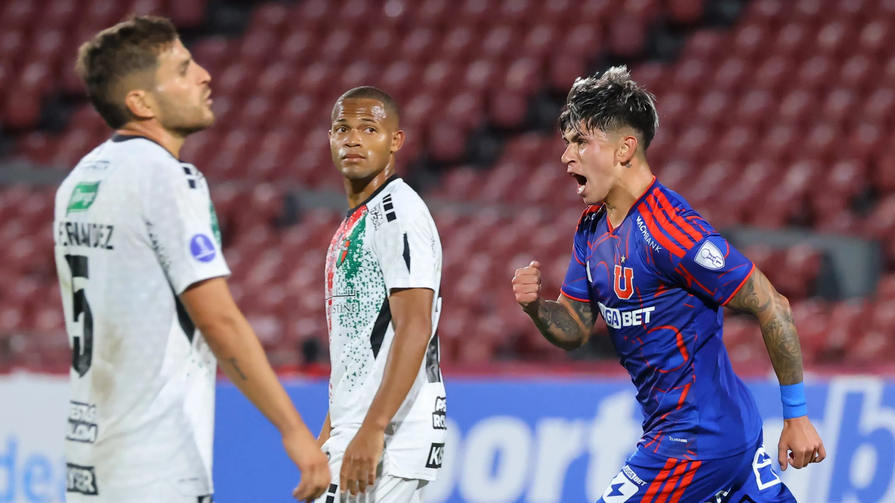 Palestino eliminó a la U este año.