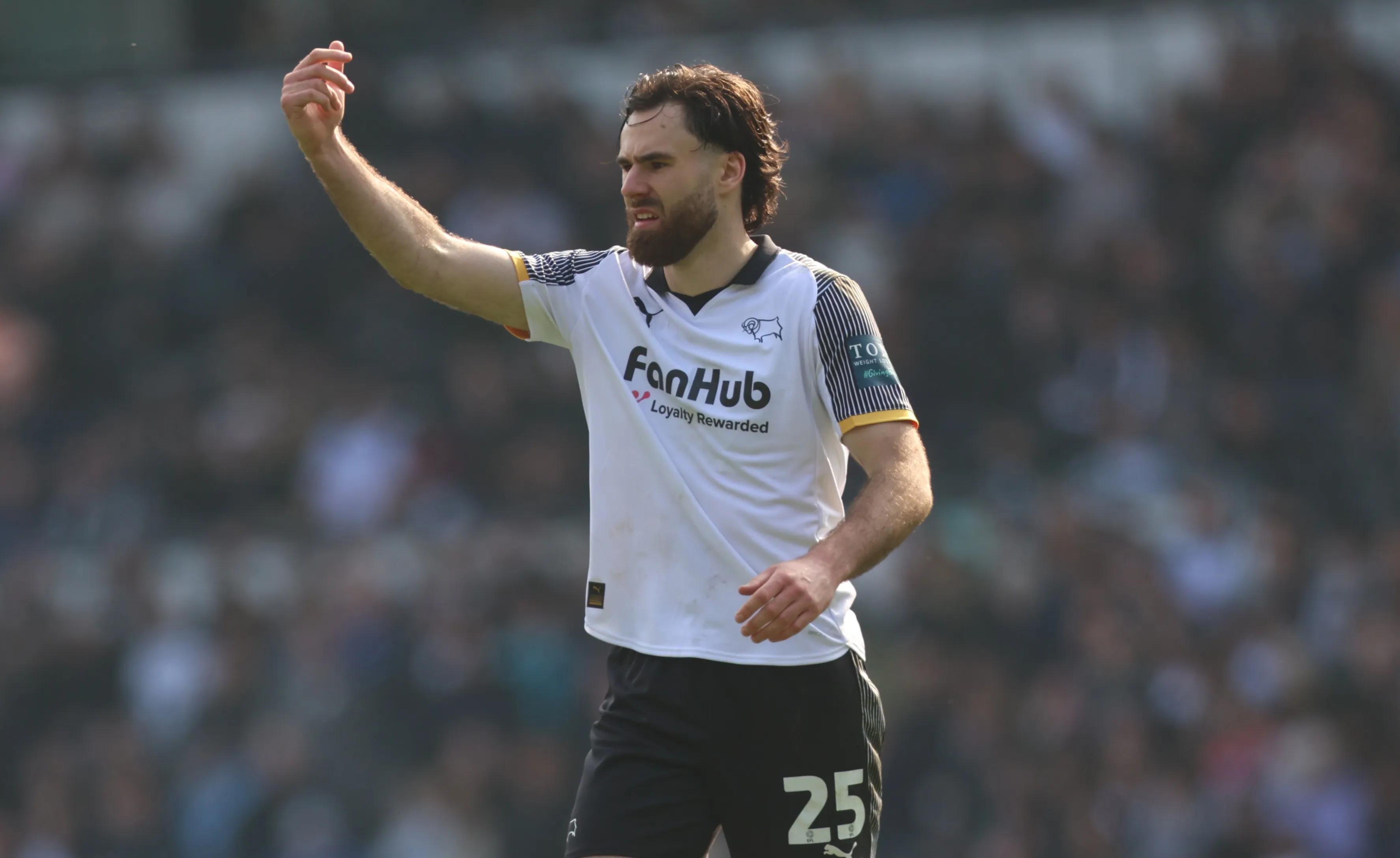 El Derby County busca quedarse con los servicios de Ben Brereton en Inglaterra. | Foto: Getty Images.