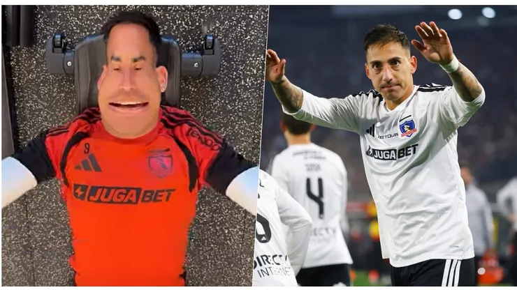 Sosa subió al columpio a Correa en Colo Colo