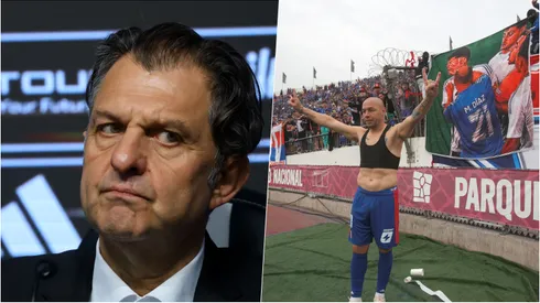 Aníbal Mosa apunta a Marcelo Díaz en la defensa por el Superclásico.