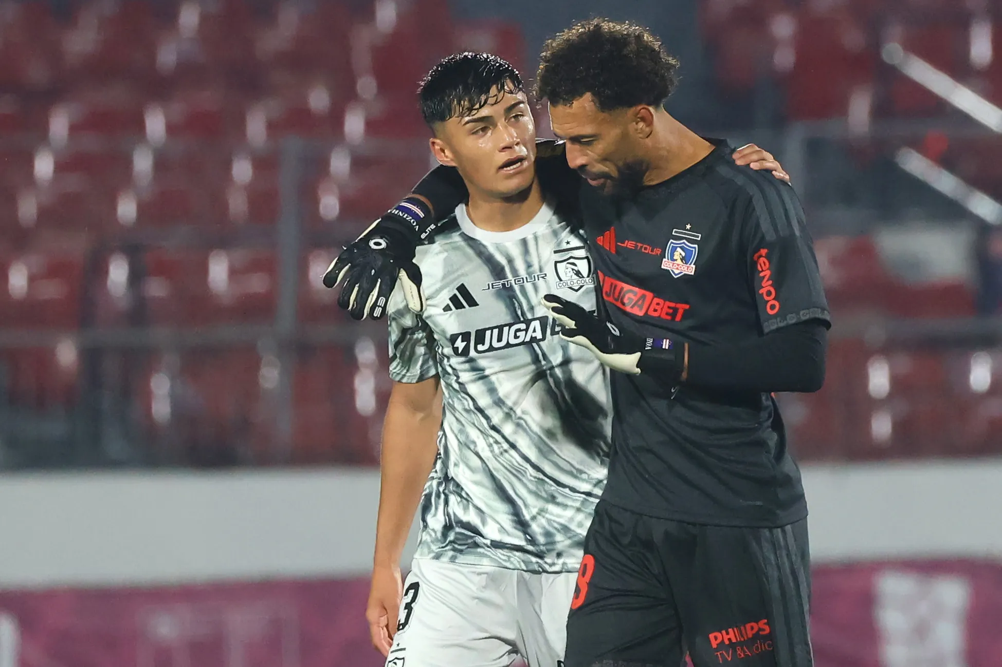 Vozinha hizo su debut en Colo Colo ante Unión Española. Imagen: Photosport