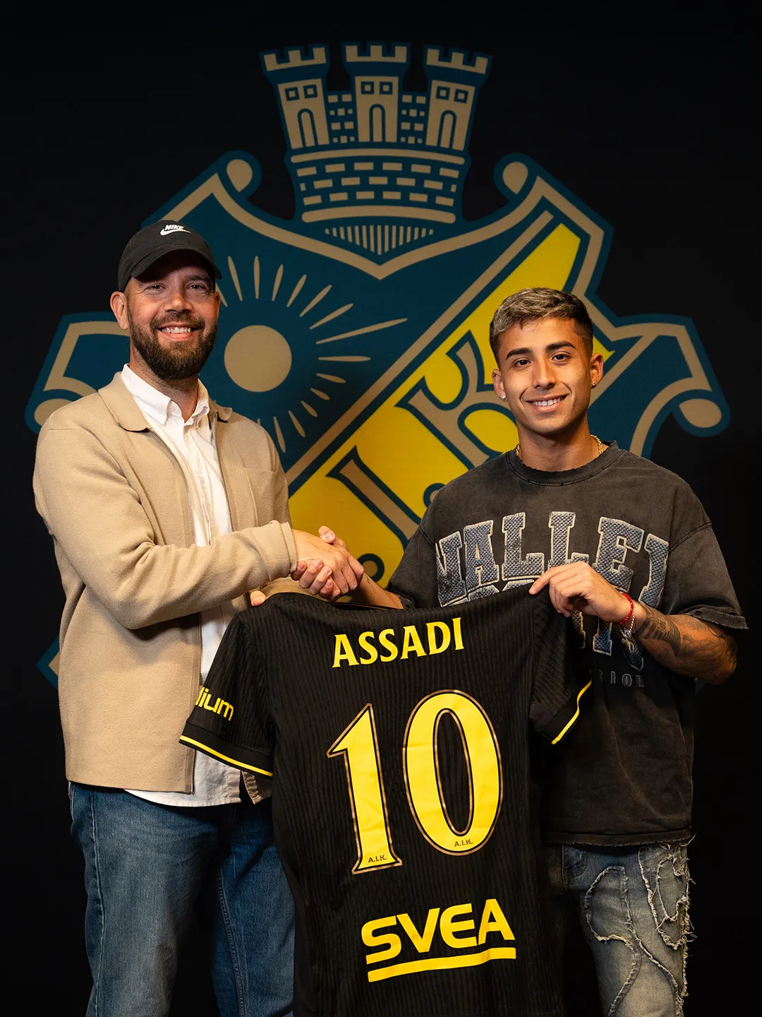 Lucas Assadi ocupará el “10” en el AIK