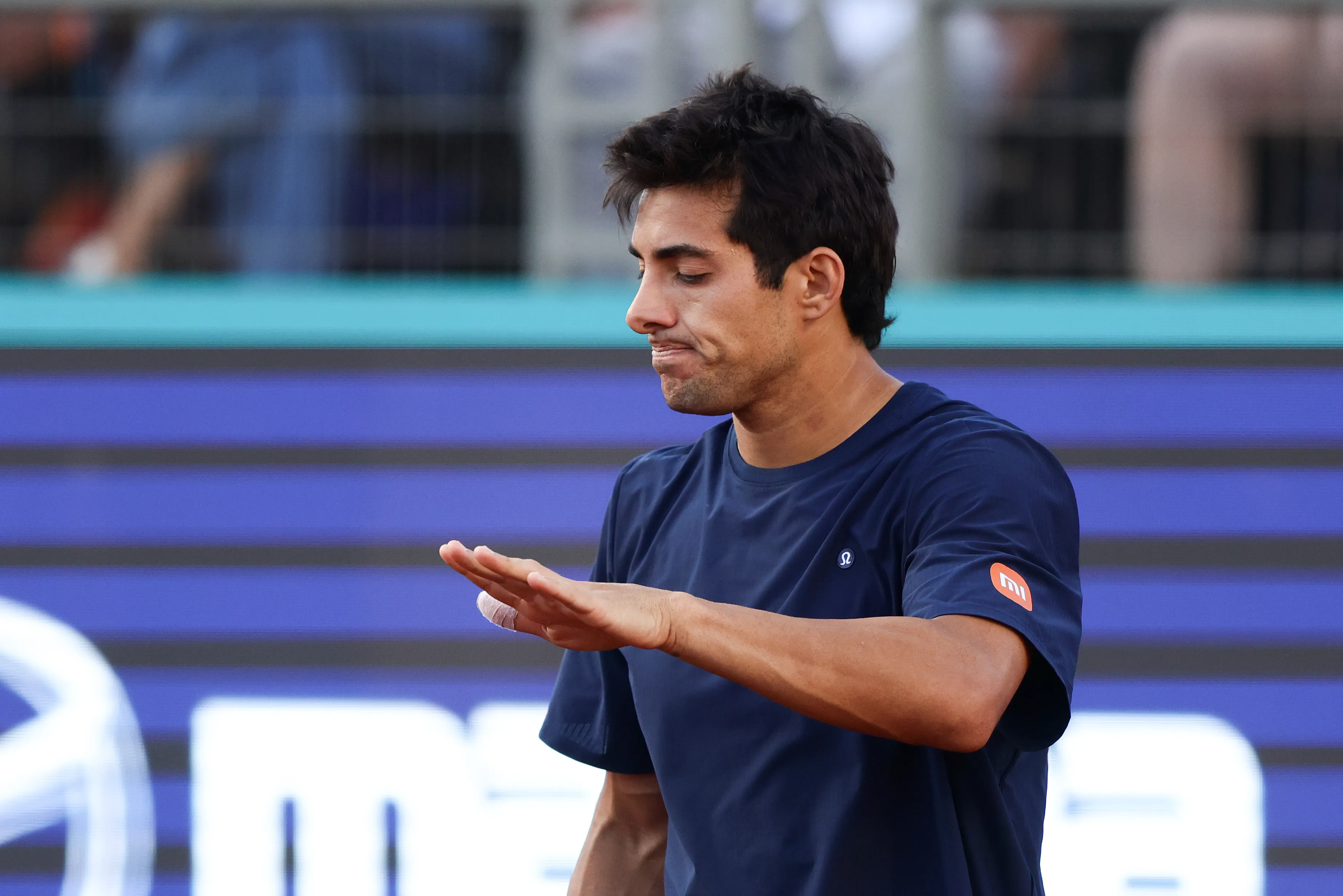 Cristian Garin espera recuperarse para Copa Davis. Foto: Felipe Zanca/Photosport