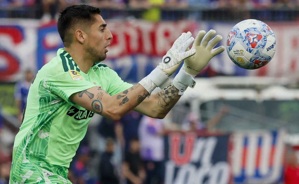 La lesión de Gabriel Castellón que obliga un cambio en U de Chile ante U de Concepción