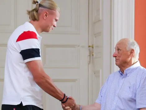 Haaland despide al rey Harald V con sentido mensaje