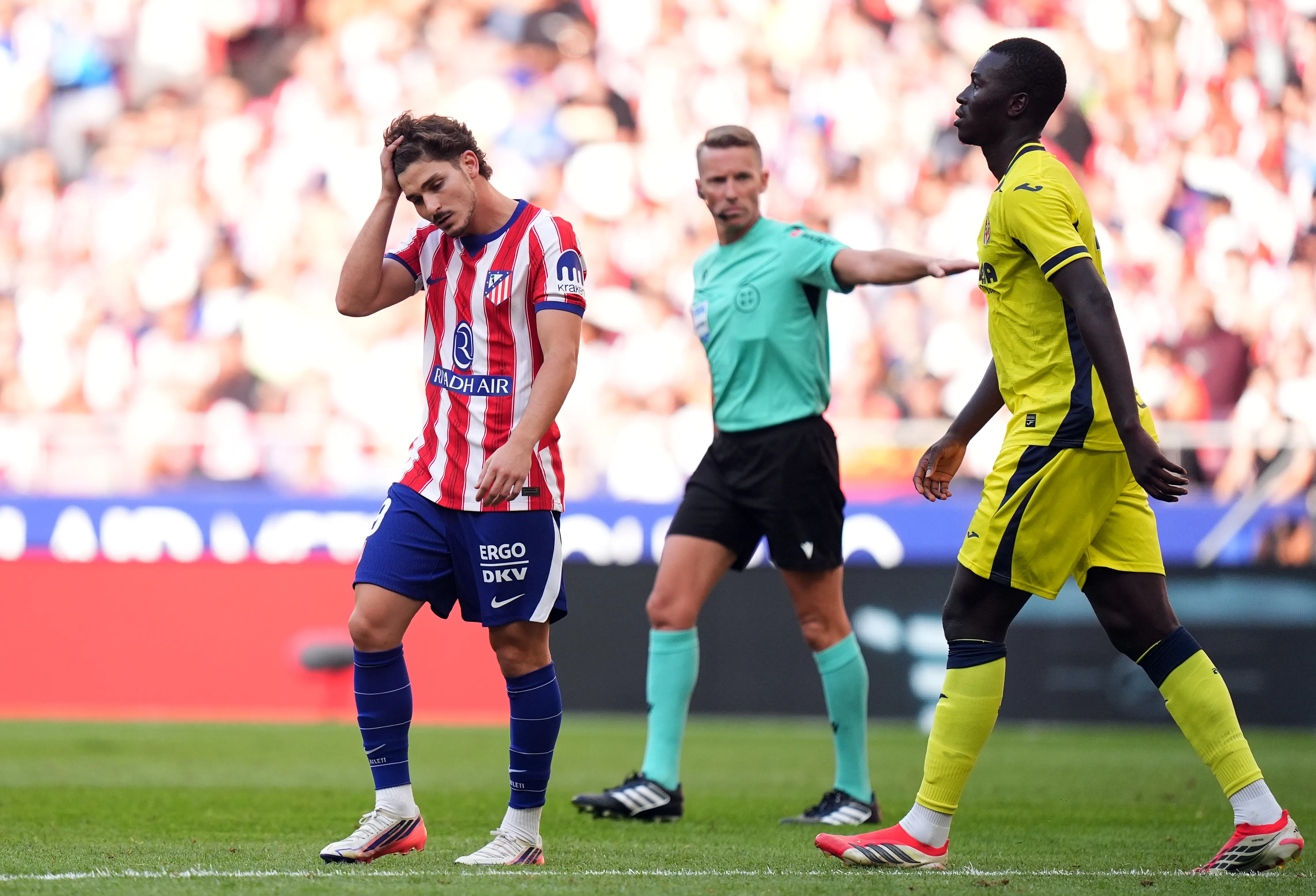 Julián Álvarez se ha restado de los últimos entrenamientos del Atlético Madrid. | Foto: Getty Images.