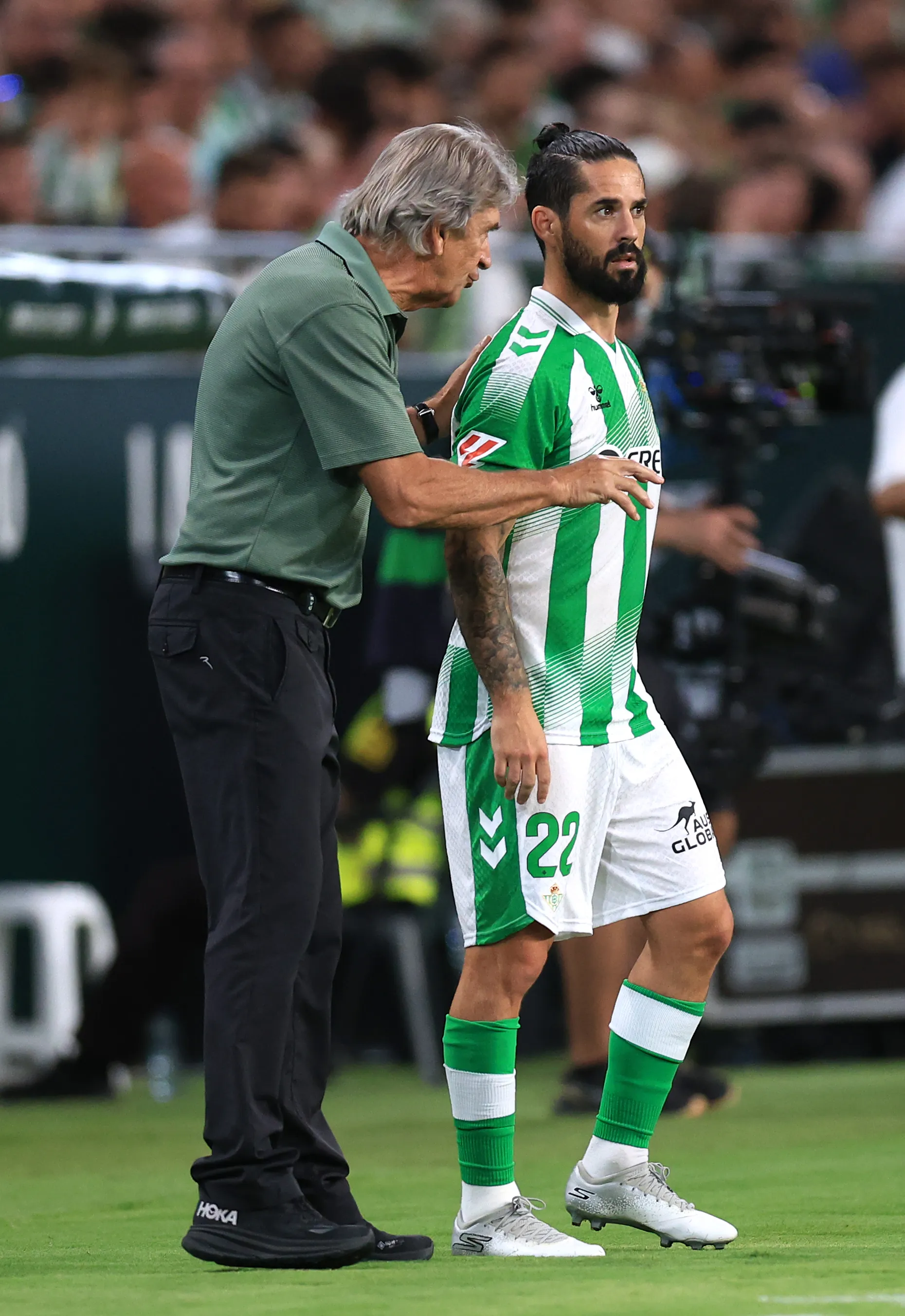 Pellegrini otra vez dirigirá en la Champions. Imagen: Getty