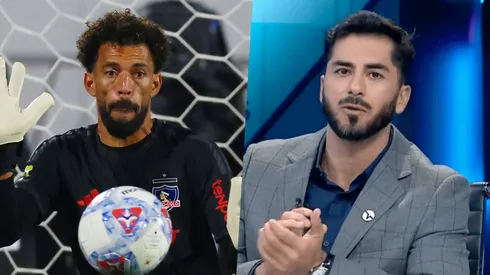 Al emblema de la U le gustó lo vio de Vozinha en el arco de Colo Colo.