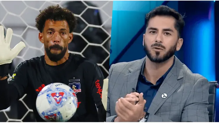 Al emblema de la U le gustó lo vio de Vozinha en el arco de Colo Colo.