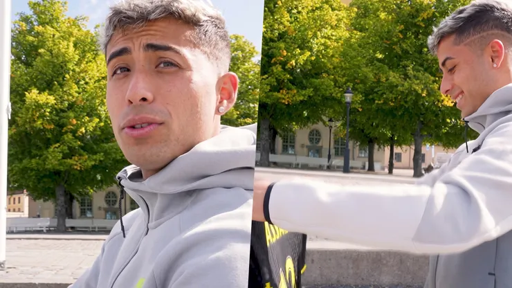 Así fue el momento en que el ex U de Chile se empapó del ambiente sueco.