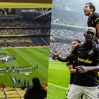 Lucas Assadi fue un hincha más en triunfo de AIK Solna en clásico