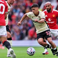 Marcelino Núñez resbala y le regala el empate al United