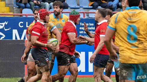 Chile y Uruguay protagonizan bochornosa pelea en partido de rugby.