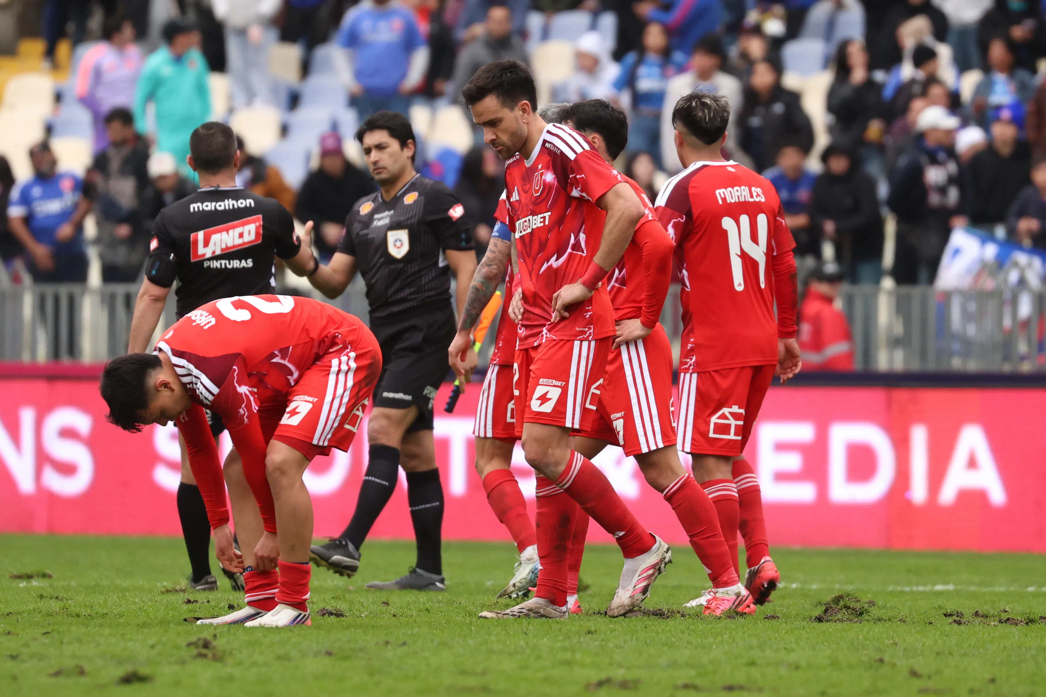 Universidad de Chile se enredó en su lucha por ser el Chile 2 de la Copa Libertadores 2027. | Foto: Photosport.