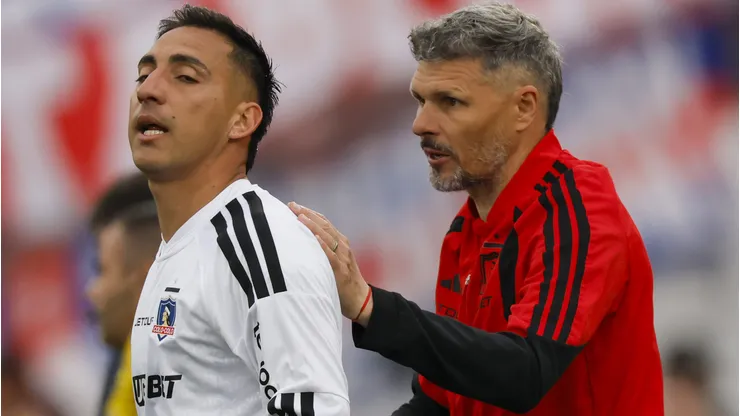 Fernando Ortiz respaldó completamente al "9" de los albos tras su estelar actuación vs Audax Italiano.