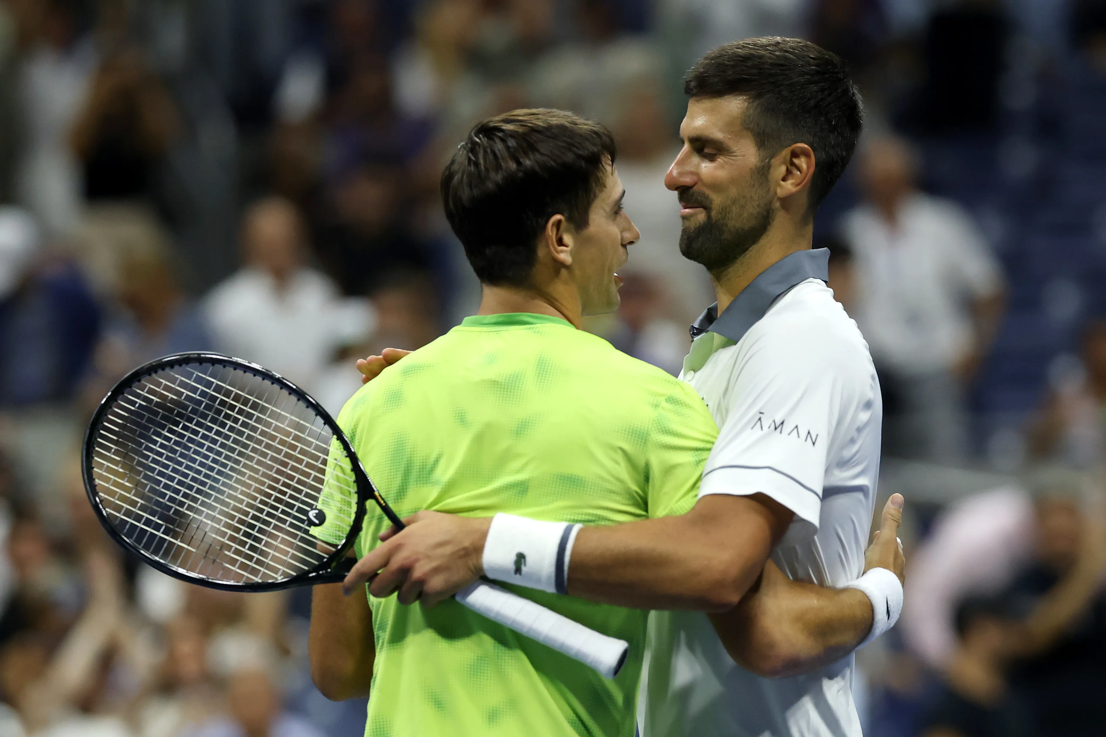 Djokovic terminó exhausto en el US Open