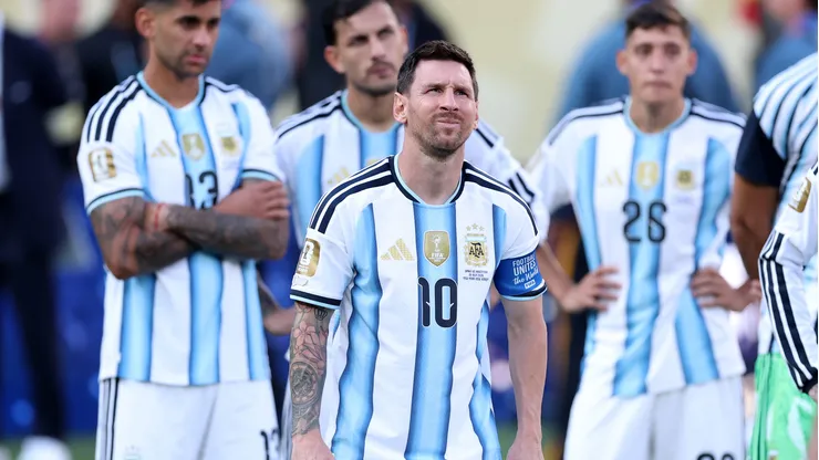 Messi se despide para siempre de la selección Argentina.