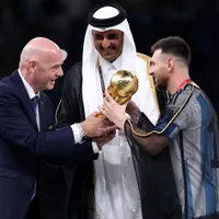 La sentida carta de despedida de Infantino a Messi por su retiro