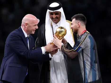 La sentida carta de despedida de Infantino a Messi por su retiro