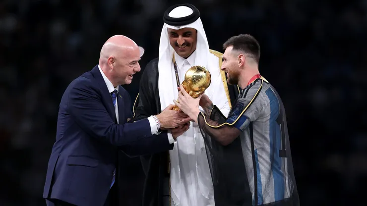 Messi pone fin a su trayectoria con la camiseta de Argentina.