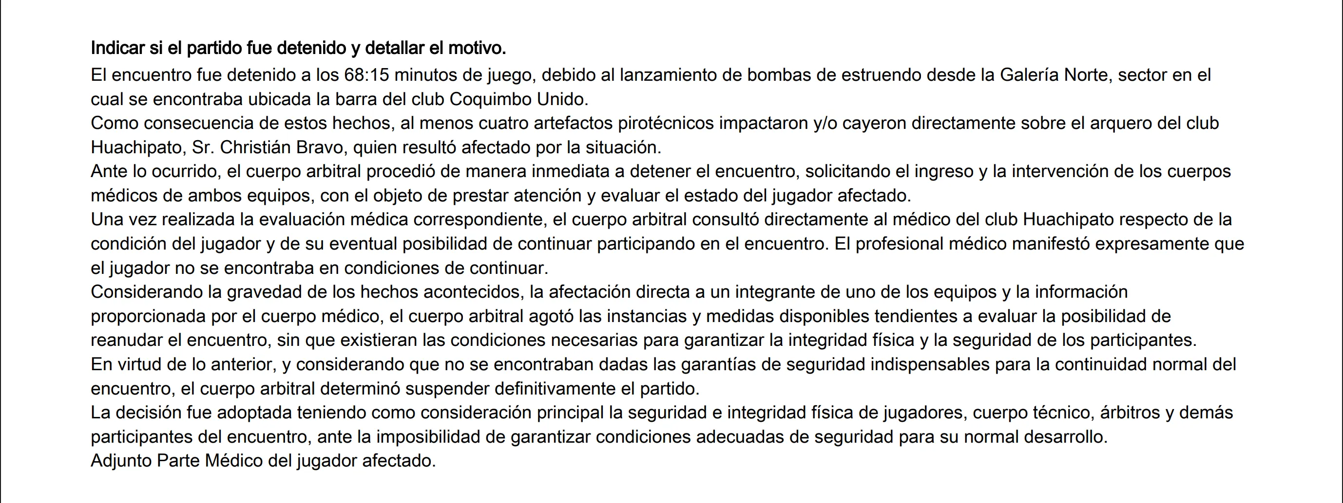 Imagen: ANFP
