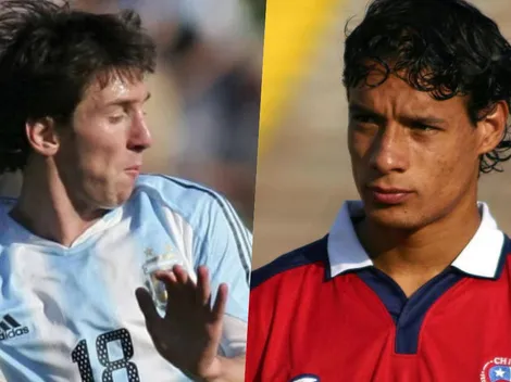 "Era medio tímido": el primer chileno que amargó a Lionel Messi